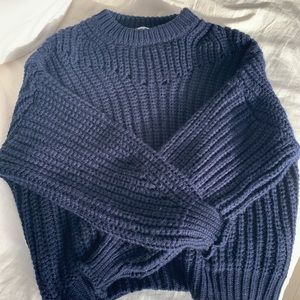 Elodie Navy Sweater